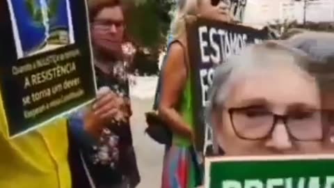 Brasileiros protestam a favor de presos políticos e pedem CPI dos atos em Brasília