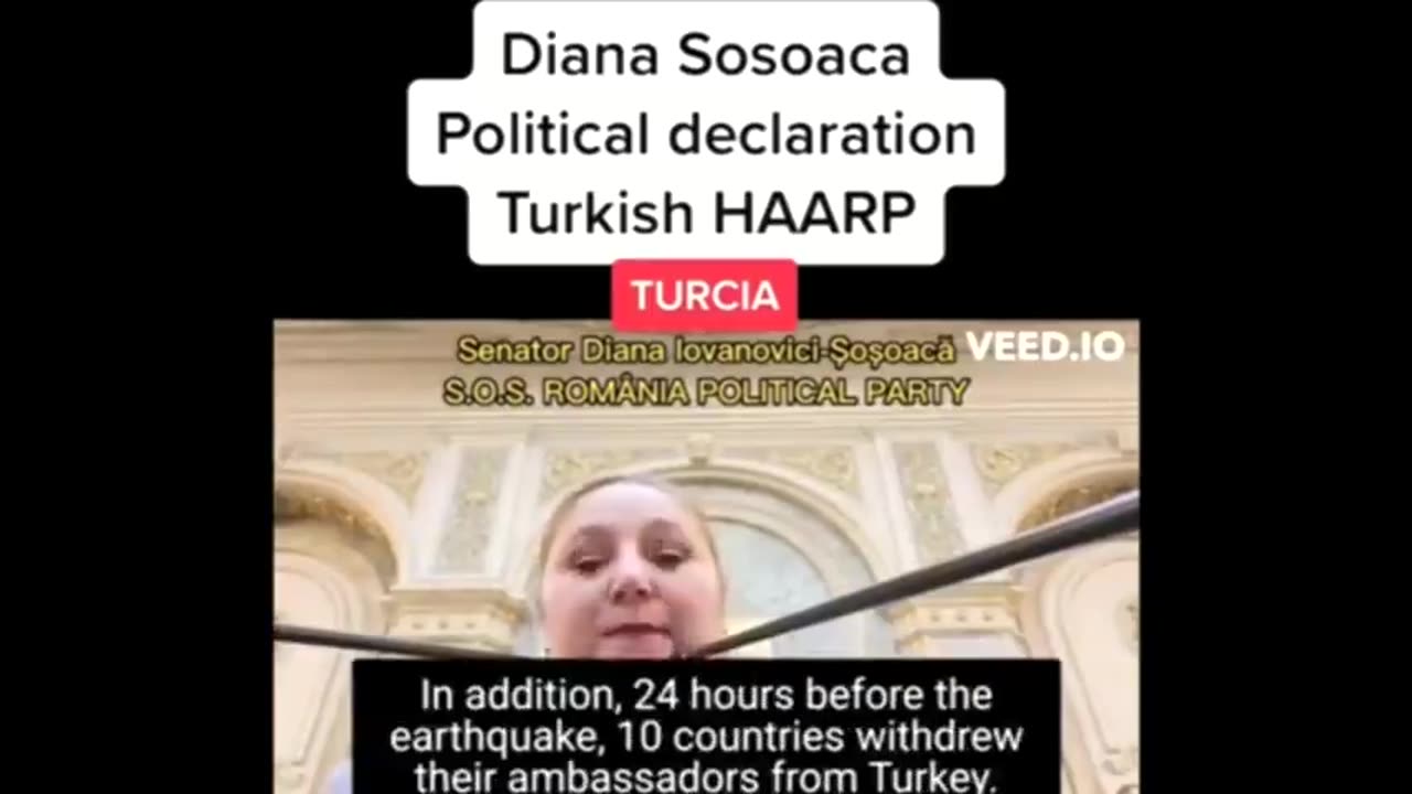 Diana Iovanovici-Șoșoacă SENATOR RUMUNII