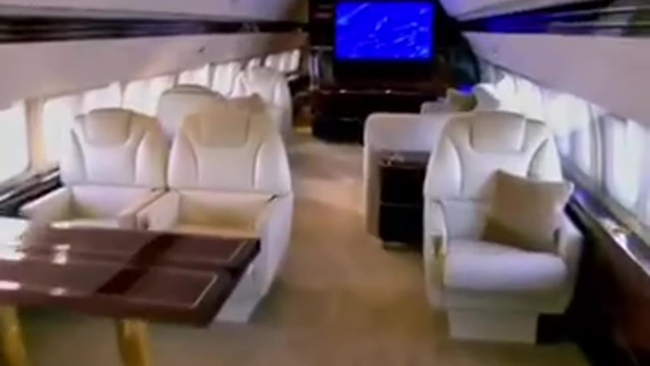 Former President Trump's new private jet