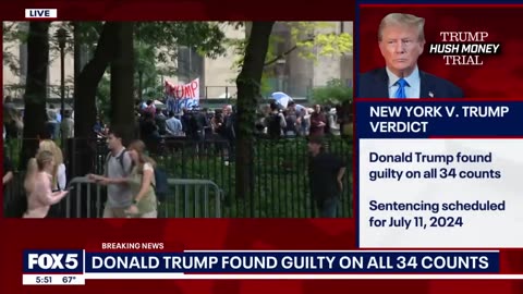 Trump verdict: New Yorkers react to Donald Trump conviction