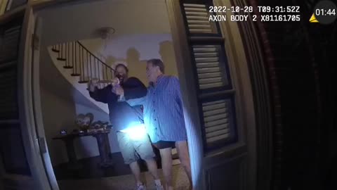 Body cam video of Pelosi attack