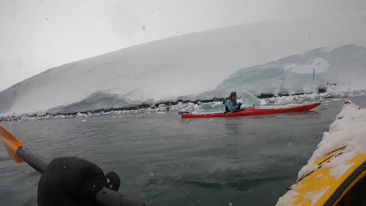 Kayaking Antarctica