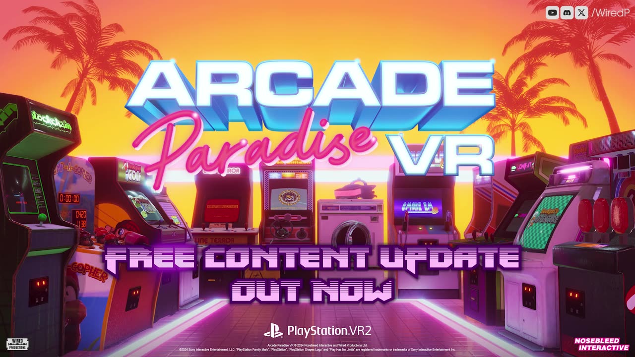 Arcade Paradise VR - Free Content Update Trailer | PS VR2 Games