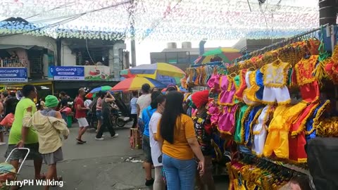 HAPPY FEAST VIVA SANTO NIÑO in TONDO MANILA | WALKING ACTION SCENES in TONDO Philippines [4K] 🇵🇭