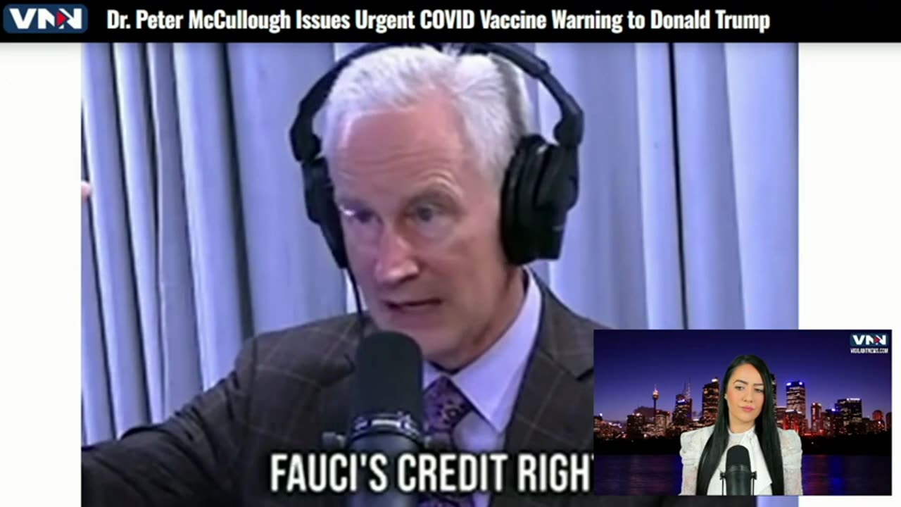 Dr. McCullough Issues Urgent COVID Vaccine Warning to Donald Trump