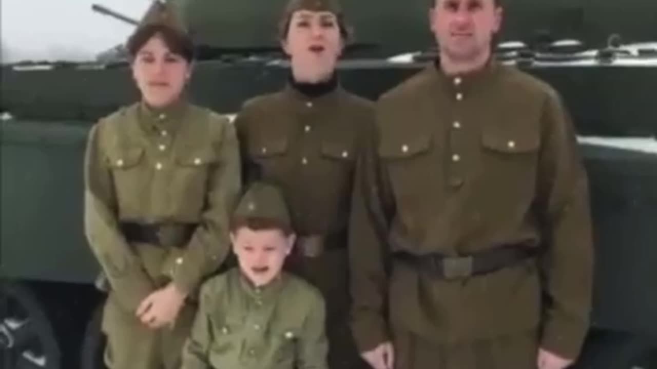 Family of Soviets Cosplay as Genocidal Murderers