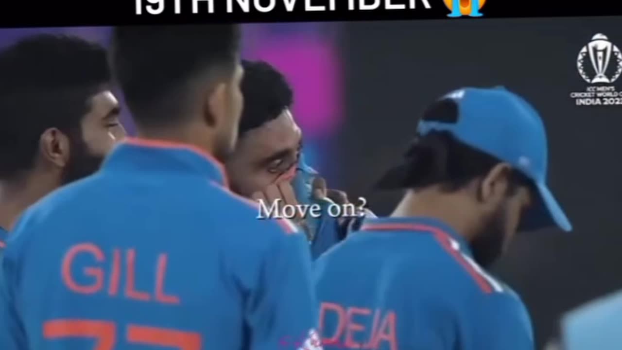 India lost world Cup Final