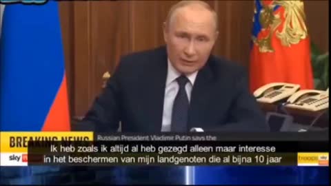 Putin's recent address to the western world
