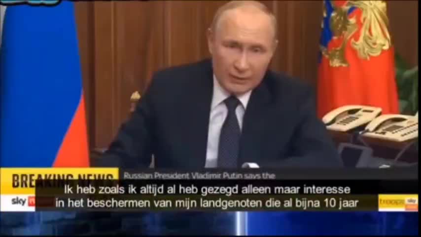 Putin's recent address to the western world
