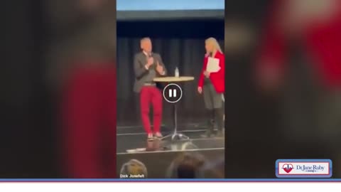 What was happening in Stockholm on stage with Dr. Ryan Cole? Astrid Stuckelberger -