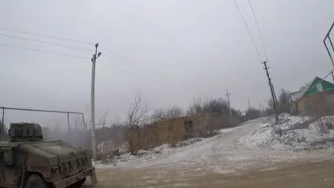 A fragment of the battle in Bakhmut by the AFU. January 2023.