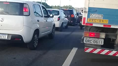 Trânsito na Pista do antigo aeroporto de Vitória #airport