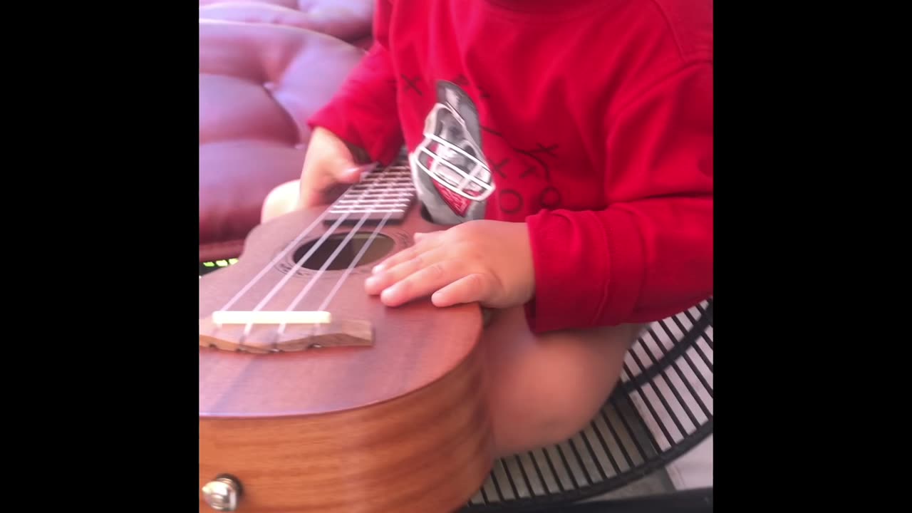 Ukulele Backyard Practice