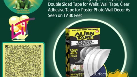 Discover the Strength of ALIEN TAPE Double Sided Tape | Da Deals by BendTheTrend Affiliates