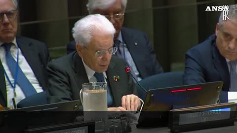 Mattarella - l'Agenda 2030 e la sua accelerazione