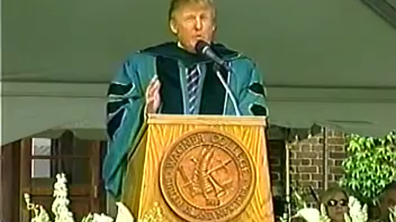 'Go_Over...Go_Around'_Concrete_Wall-_Trump_in_2004_To_Grads(