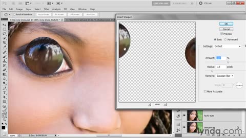 4 Sharpening details to match