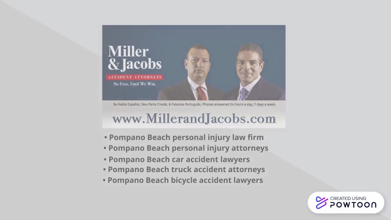 Pompano Beach personal injury law firm