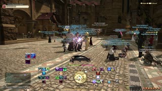 FFXIV - Live Ingame Street Performance!