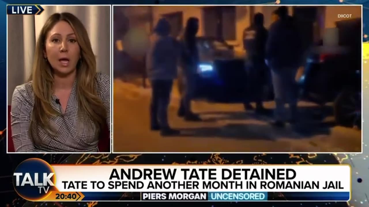 Andrew Tate's Lawyer Tina Glandian Talks To Piers Morgan: Tate Brothers Unjustly Detained