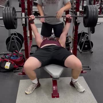 My Nephew Beast Benches 405lbs