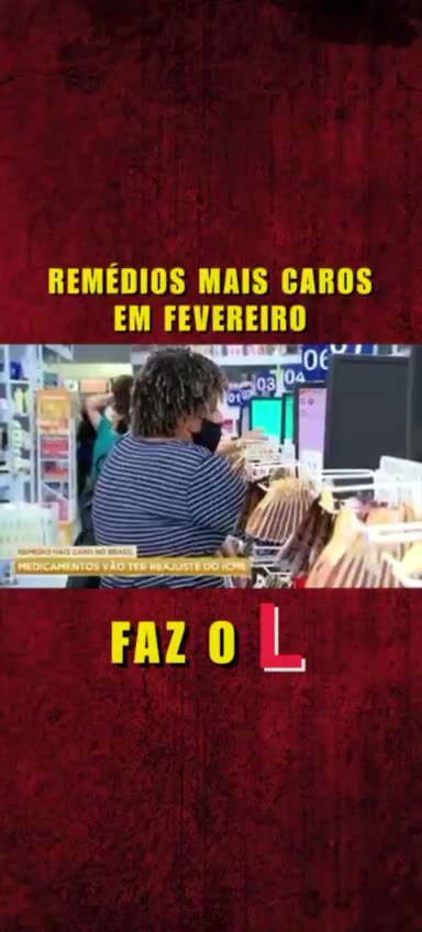 Remédios vão aumentar