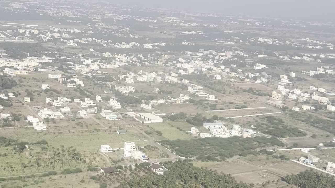 Rough Flight Landing at Coimbatore.