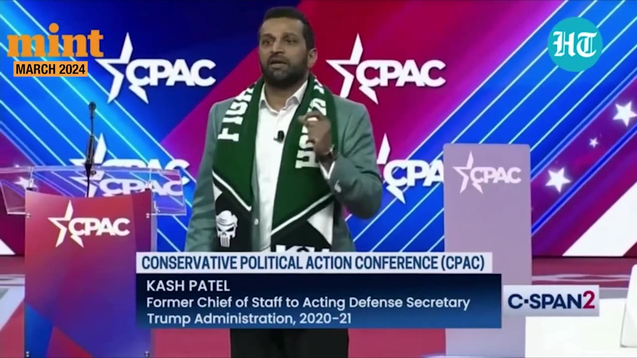 Trump's Firebrand Pick Kash Patel Vowed to Expose The Deep State