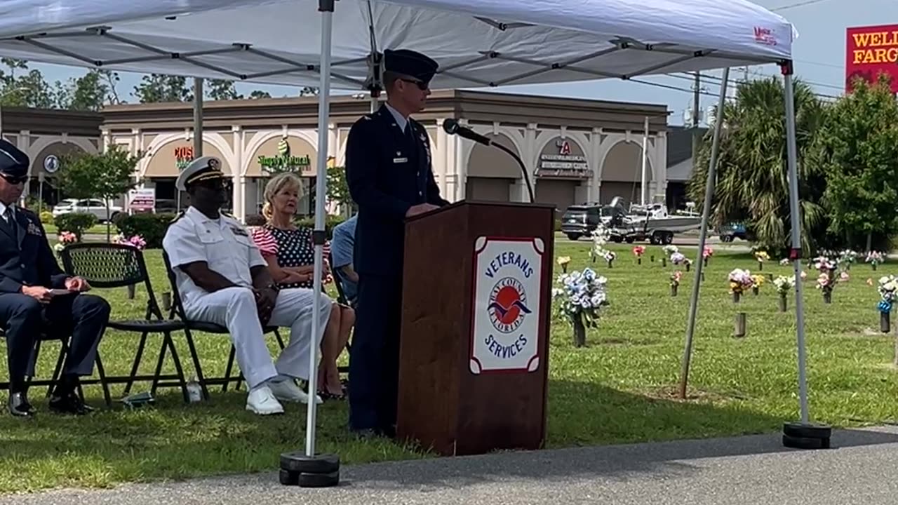 Memorial Day - Panama City FL 1 - Colonel Chris Bergtholdt, Commander of the 325th Operations Group