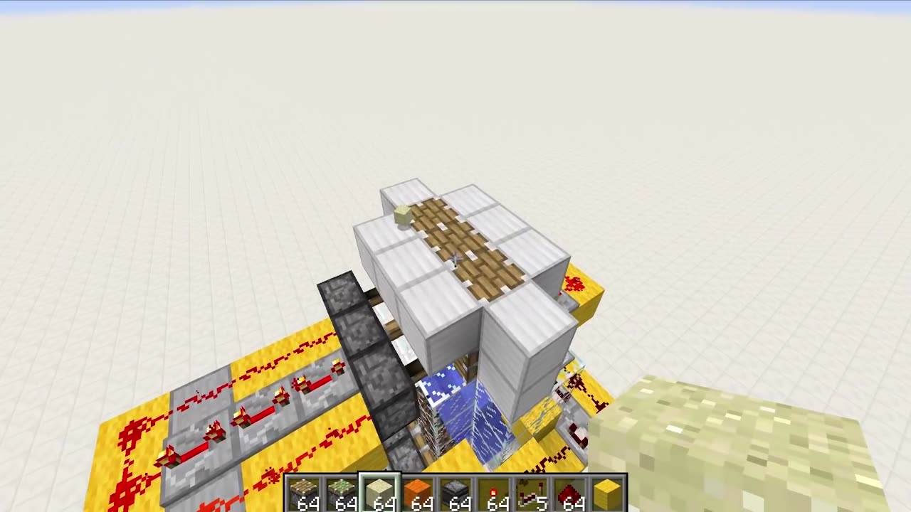 Making WATER POWERED DOORS in Minecraft! [Snapshot!]
