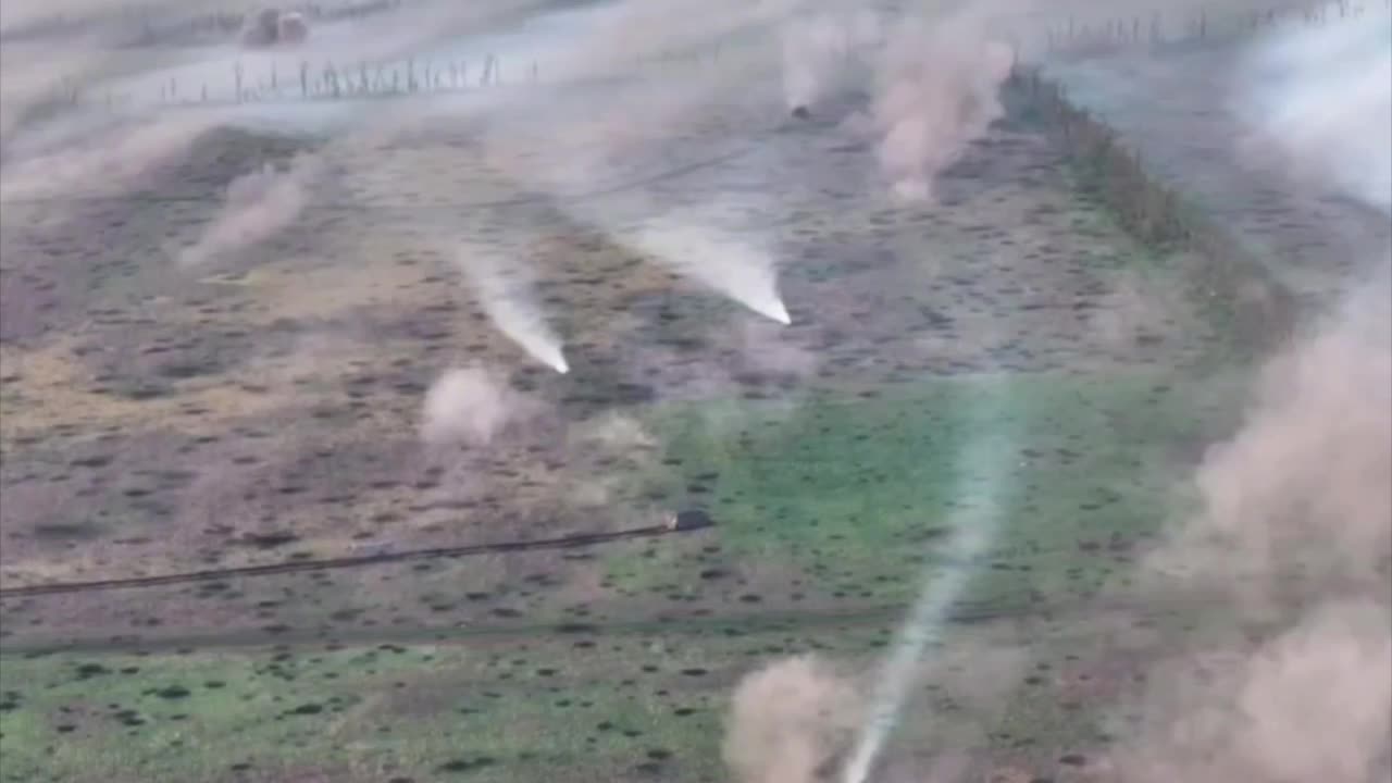 💥🔥 A mine detonation of a Russian BMP-1 with a landing party inside, during