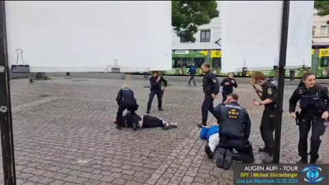 Conspiracy world. Diversity attack in Germany