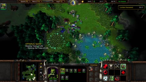 warcraft 3 p9 - the secret war technique of building 20 watch towers for every troop unit