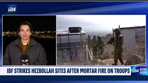 IDF strikes Hezbollah sites after mortar fire on troops