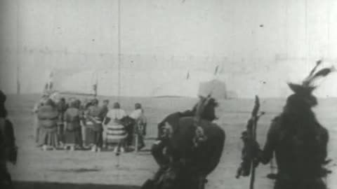 Sack Racing, Course En Sacs De Louis Lumière, France (1896 Original Black & White Film)