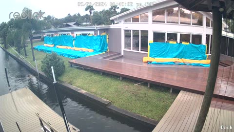 Hurricane Helene Storm Surge Time-Lapse