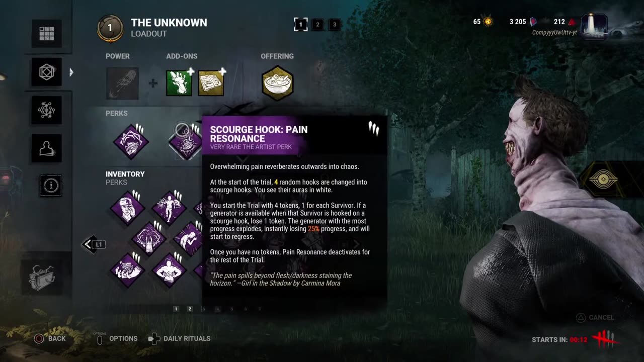 Survivor then maybe unknown before Blood moon-DBD stream