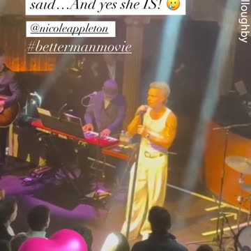 Robbie Williams praises Nicole Appleton after sharing abortion story