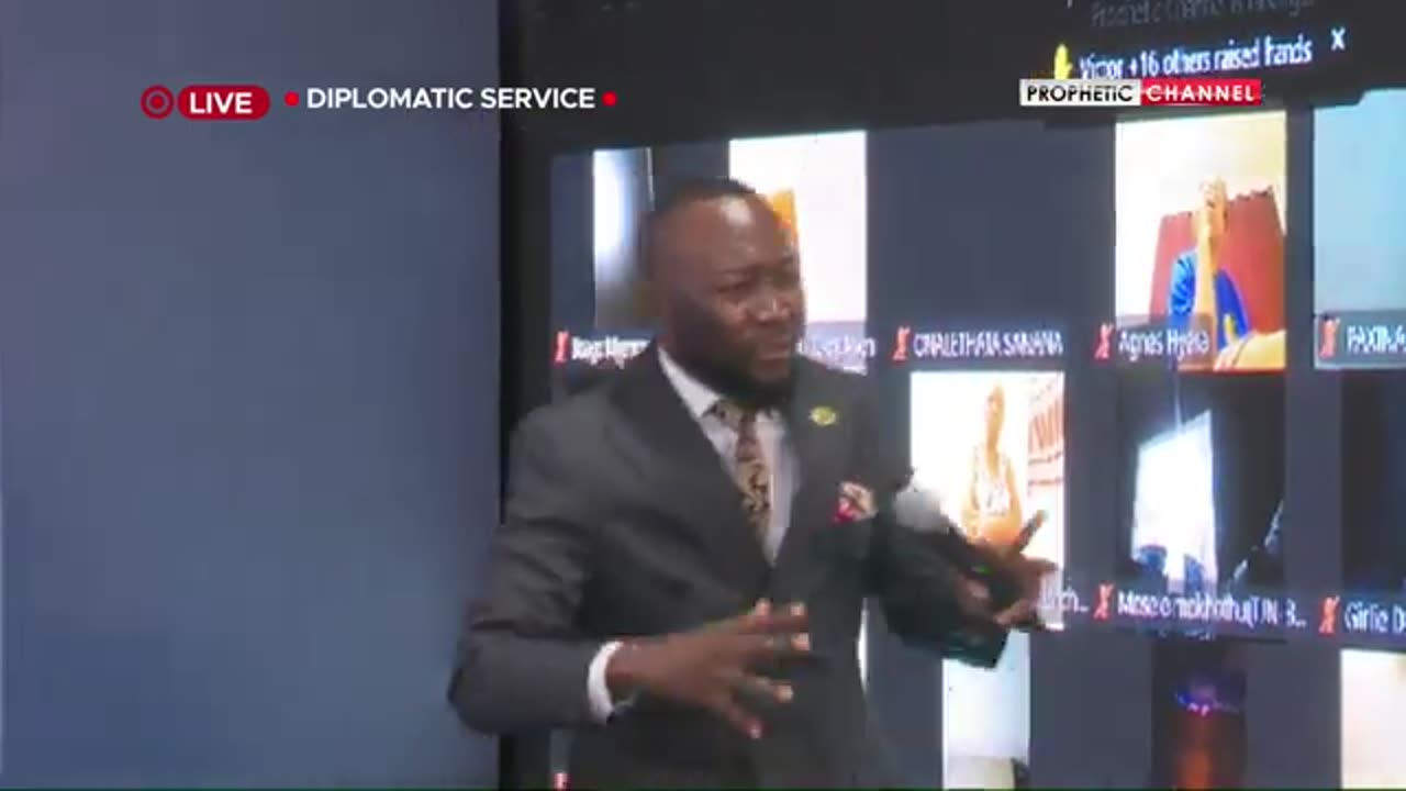 Diplomatic Service LIVE ECG -The Jesus Nation Church - Prophet Shepherd Bushiri 02.12.2024