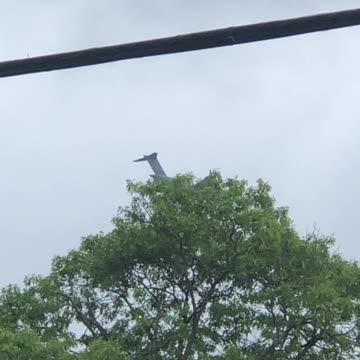 Aircraft spotted over Greenbelt MD