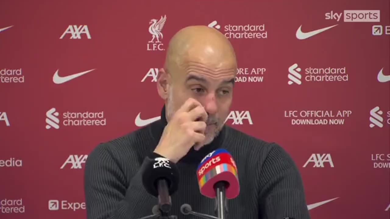 Pep đáp trả fan Liverpool gay gắt sau thất bại cay đắng