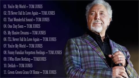 Tom Jones Greatest Hits | Best of Tom Jones