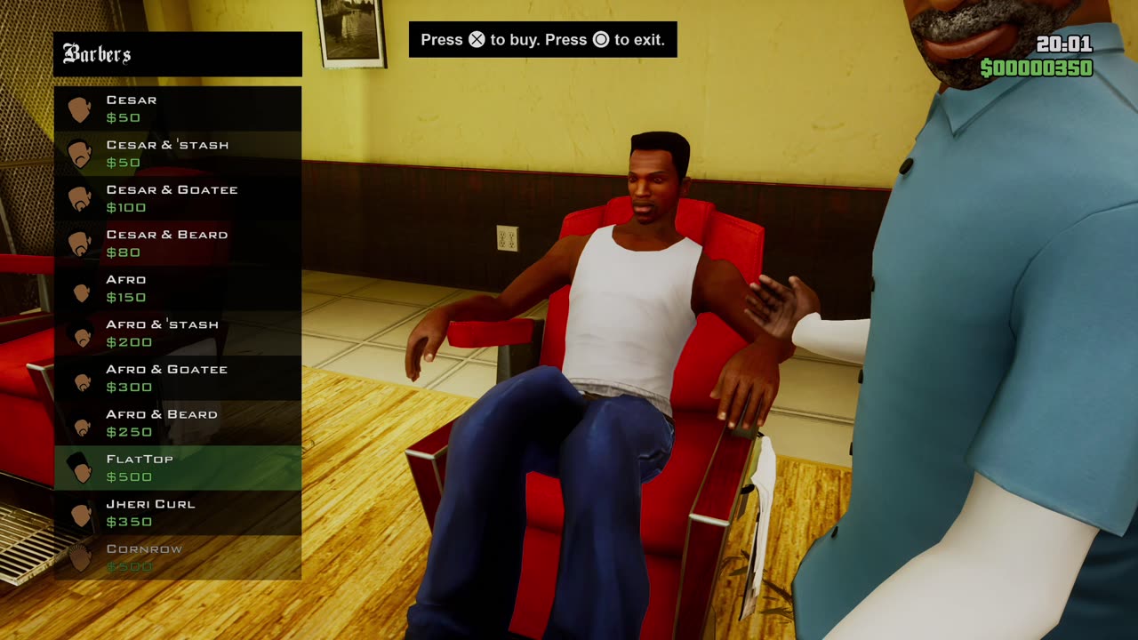 Grand Theft Auto San Andreas Definitive Edition PS5 Gameplay