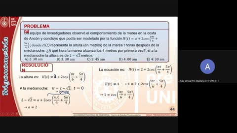 CEPRE UNI 2021 - 2 | SEMANA 10 | TRIGONOMETRÍA S02