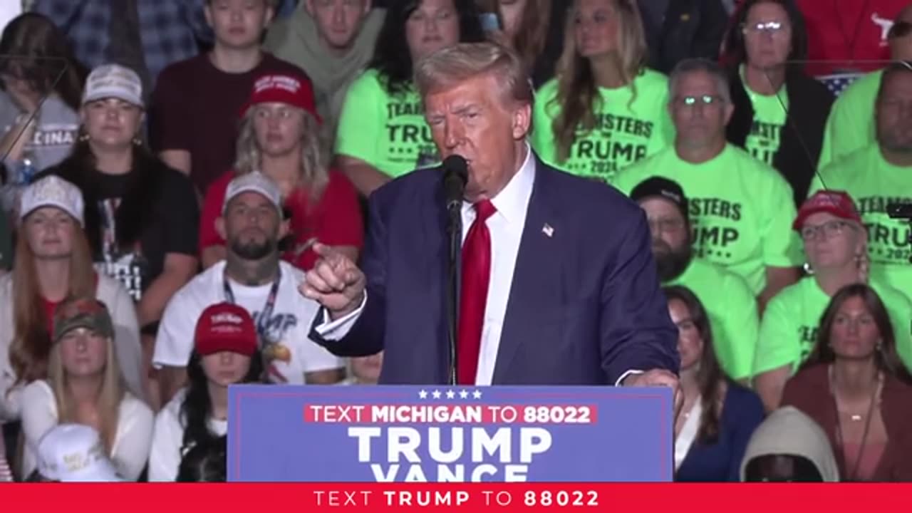 Trump in Saginaw, Michigan [Full Speech]