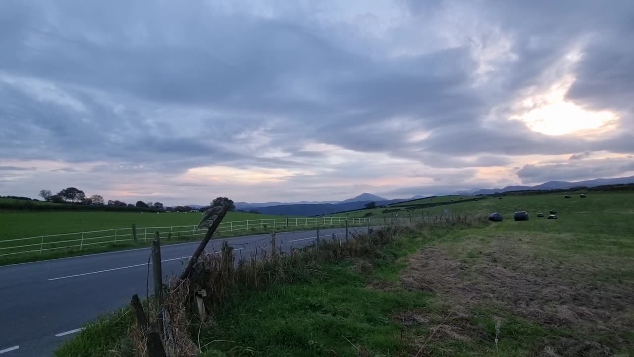 View Over Some Welsh Hills