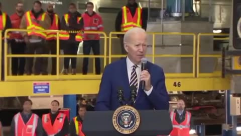 BIDEN: "The United States is number 9! China is number 8. Now they rank number 2."