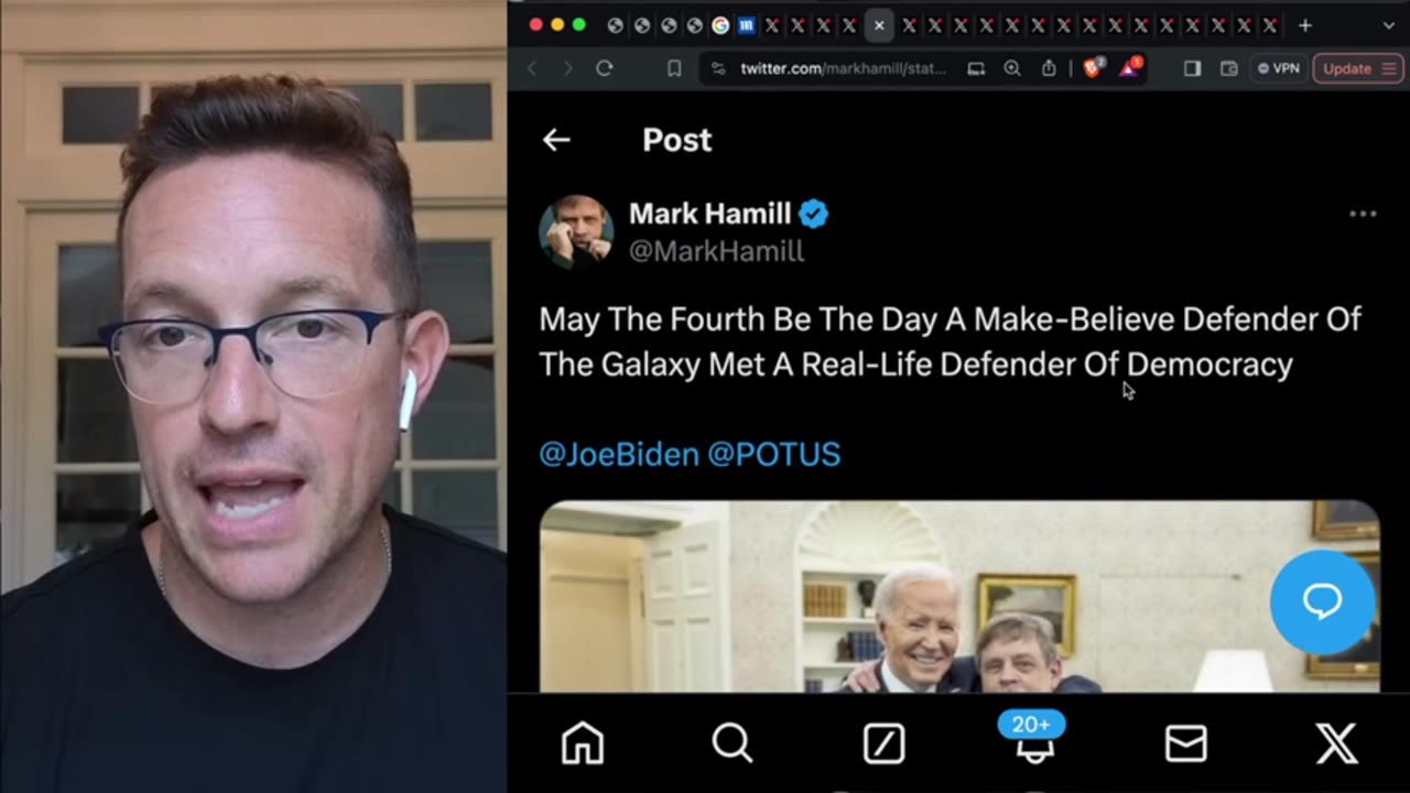 Mark Hamill's Embarrassing White House Visit