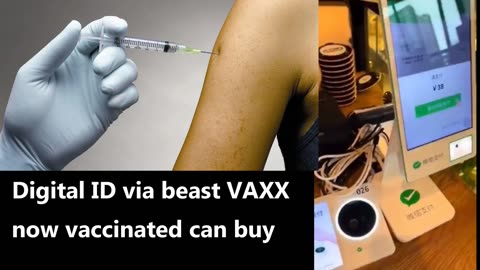 Digital ID via beast vaxx is needed to buy or sell