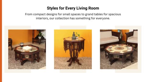 Elegant Teak Wood Center Tables: Timeless Craftsmanship for Your Living Spaces